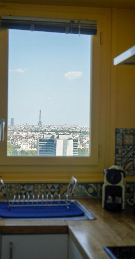Vue Panoramique Sur Paris : Sublime Appartement Au Centre De Courbevoie Exterior photo