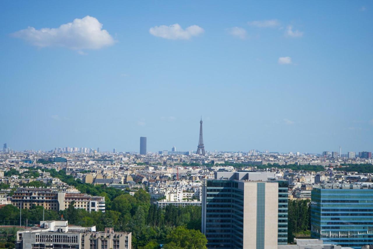 Vue Panoramique Sur Paris : Sublime Appartement Au Centre De Courbevoie Exterior photo