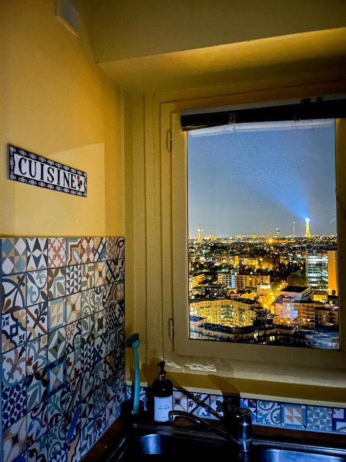 Vue Panoramique Sur Paris : Sublime Appartement Au Centre De Courbevoie Exterior photo